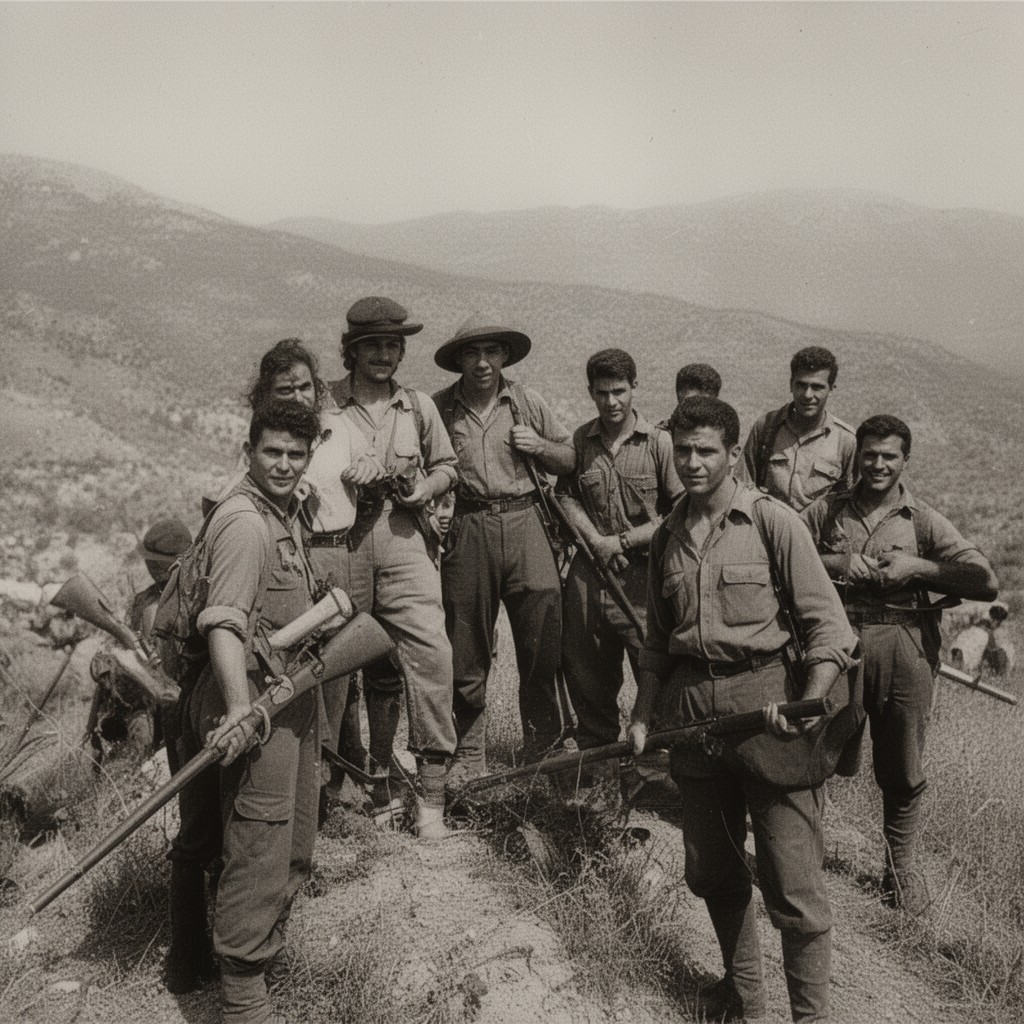 AI-generated illustration of Democratic Army of Greece