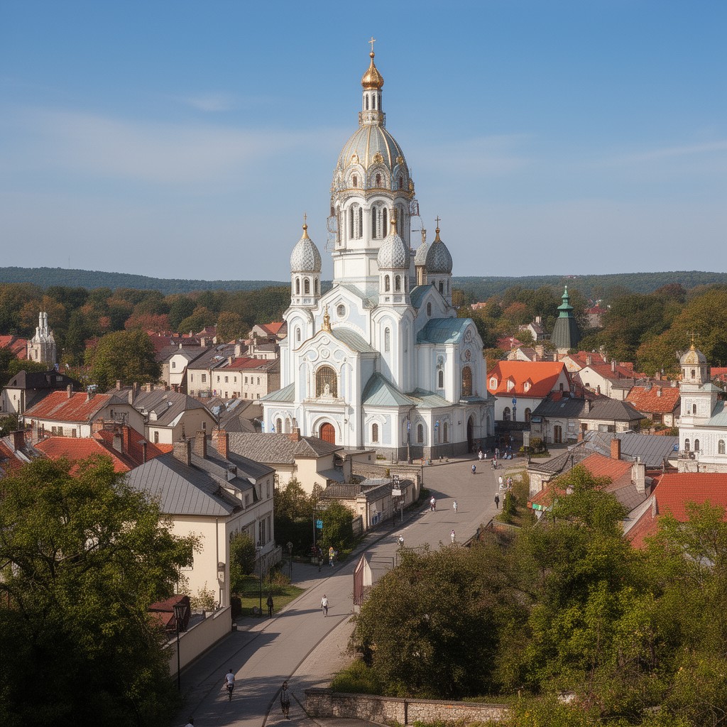 AI-generated illustration of Orthodox Church of the Czech Lands and Slovakia