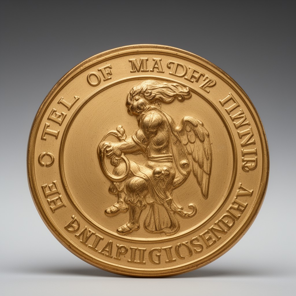 AI-generated illustration of Mendel Medal