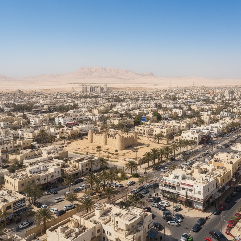 AI-generated illustration of Riffa