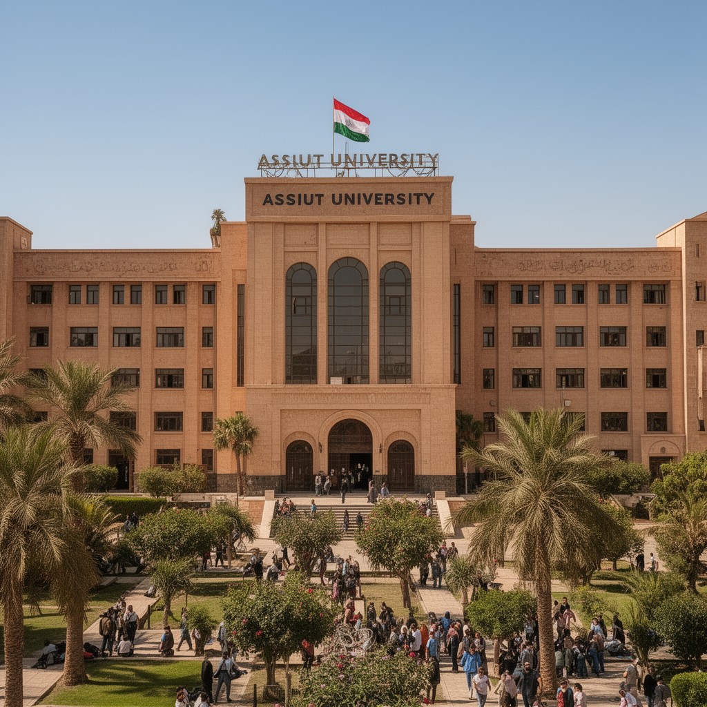 AI-generated illustration of Assiut University