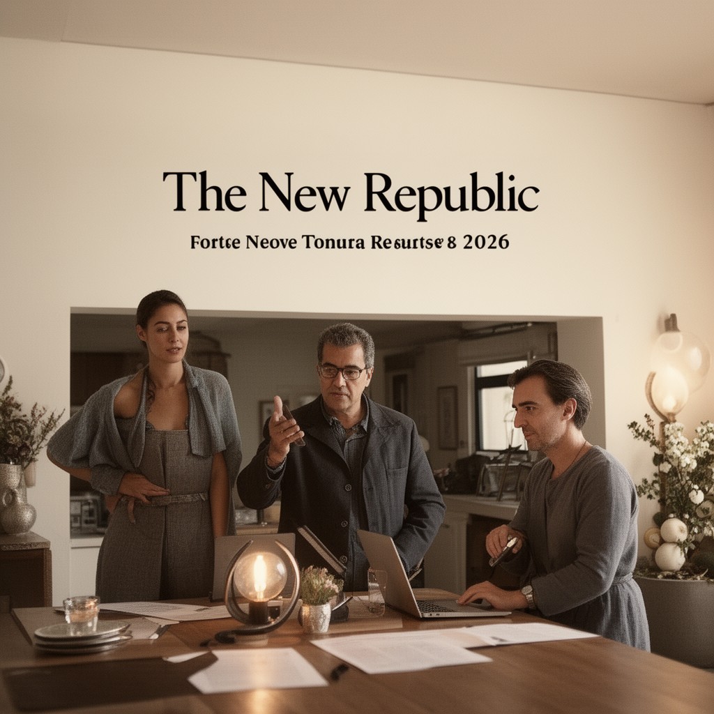 AI-generated illustration of The New Republic