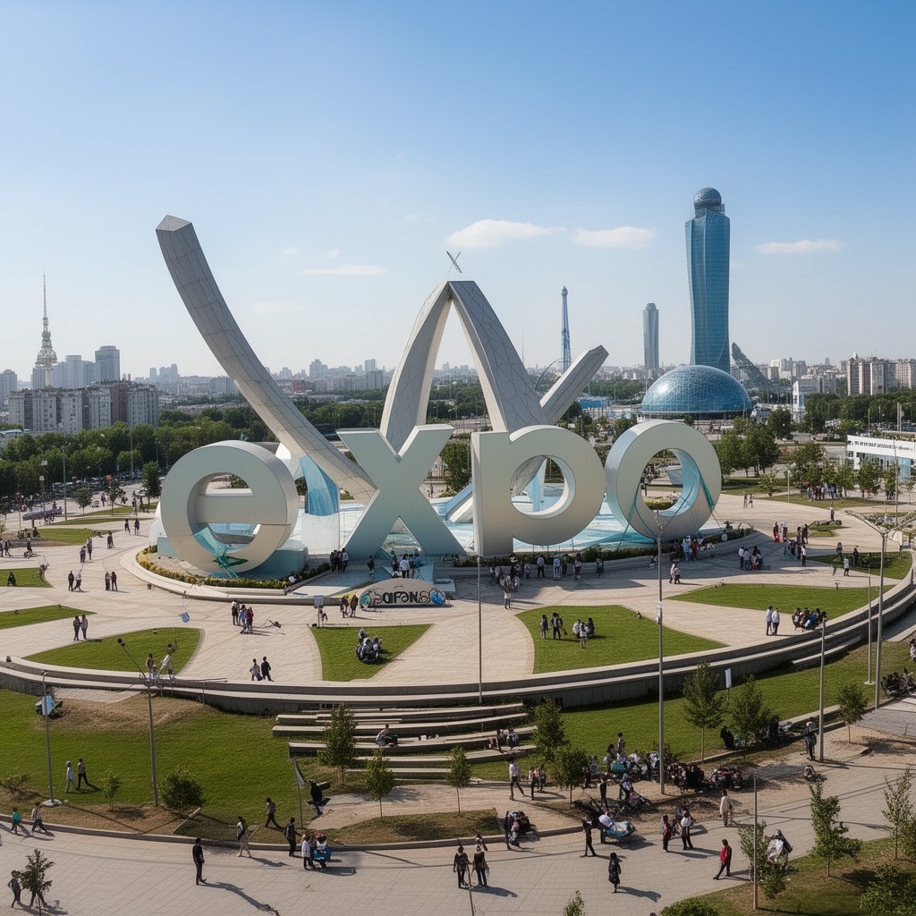 AI-generated illustration of Expo 2017