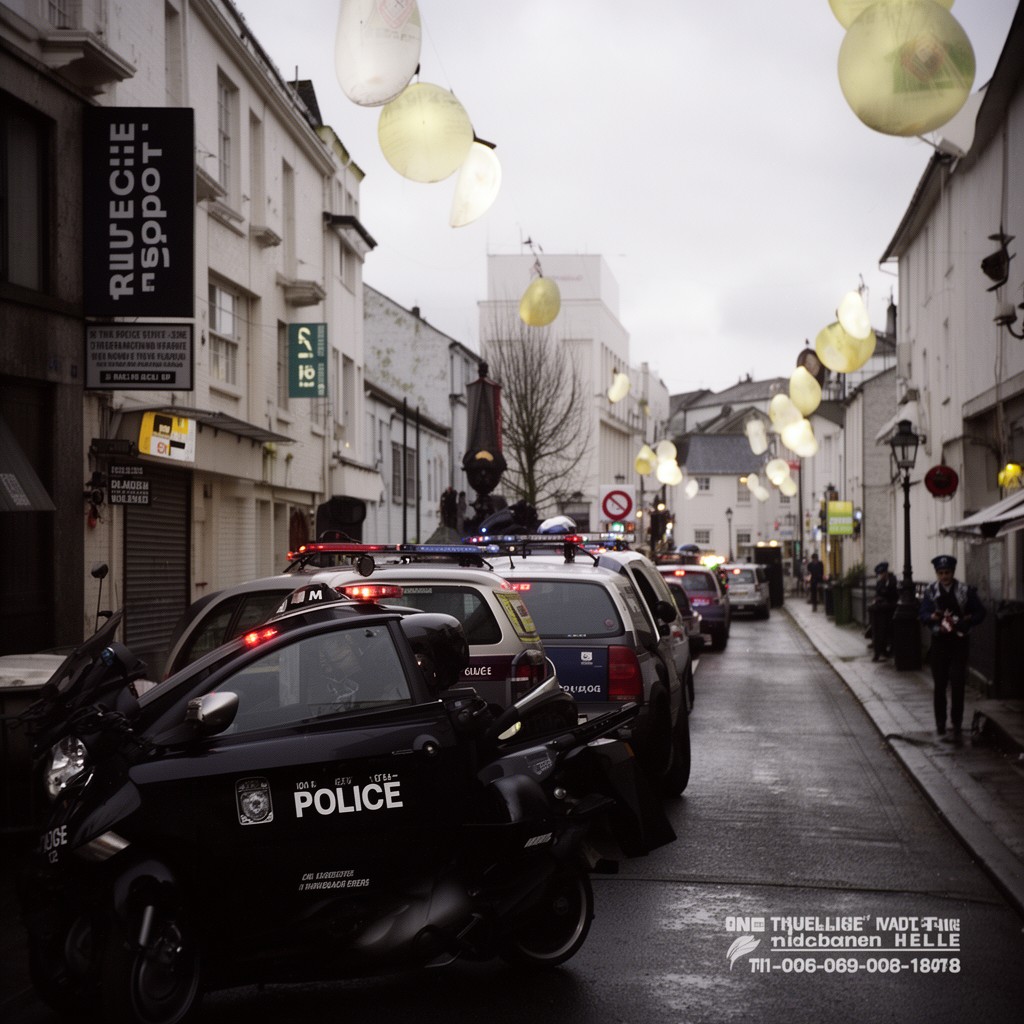 AI-generated illustration of Police Service of Northern Ireland