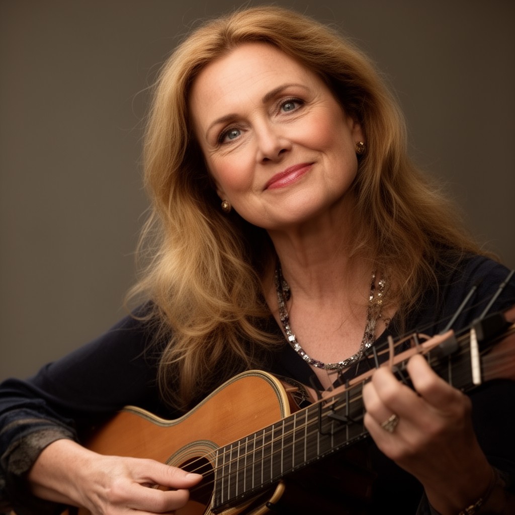 AI-generated illustration of Judy Collins