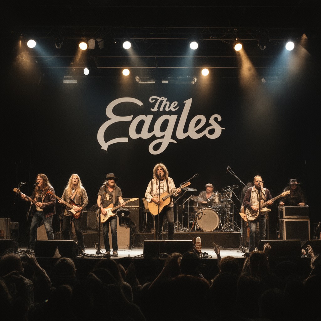 AI-generated illustration of The Eagles