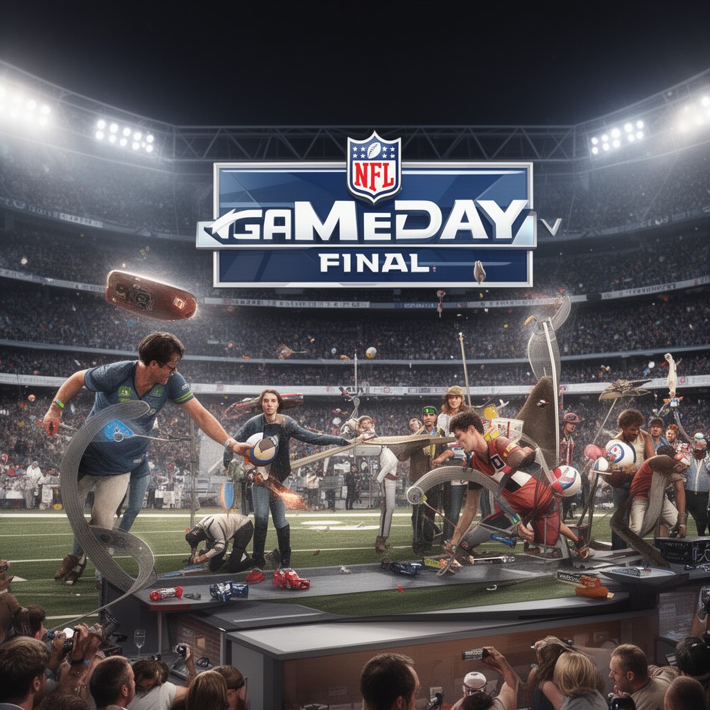 AI-generated illustration of NFL GameDay Final