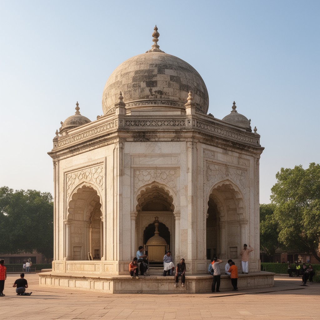 AI-generated illustration of Tomb of Salim Chishti