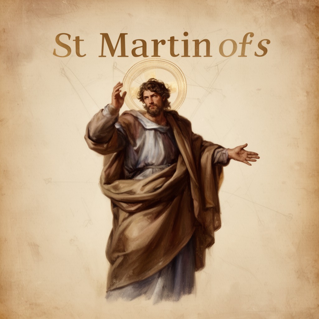 AI-generated illustration of St Martin
