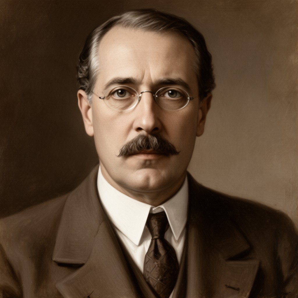 AI-generated illustration of Aristide Briand