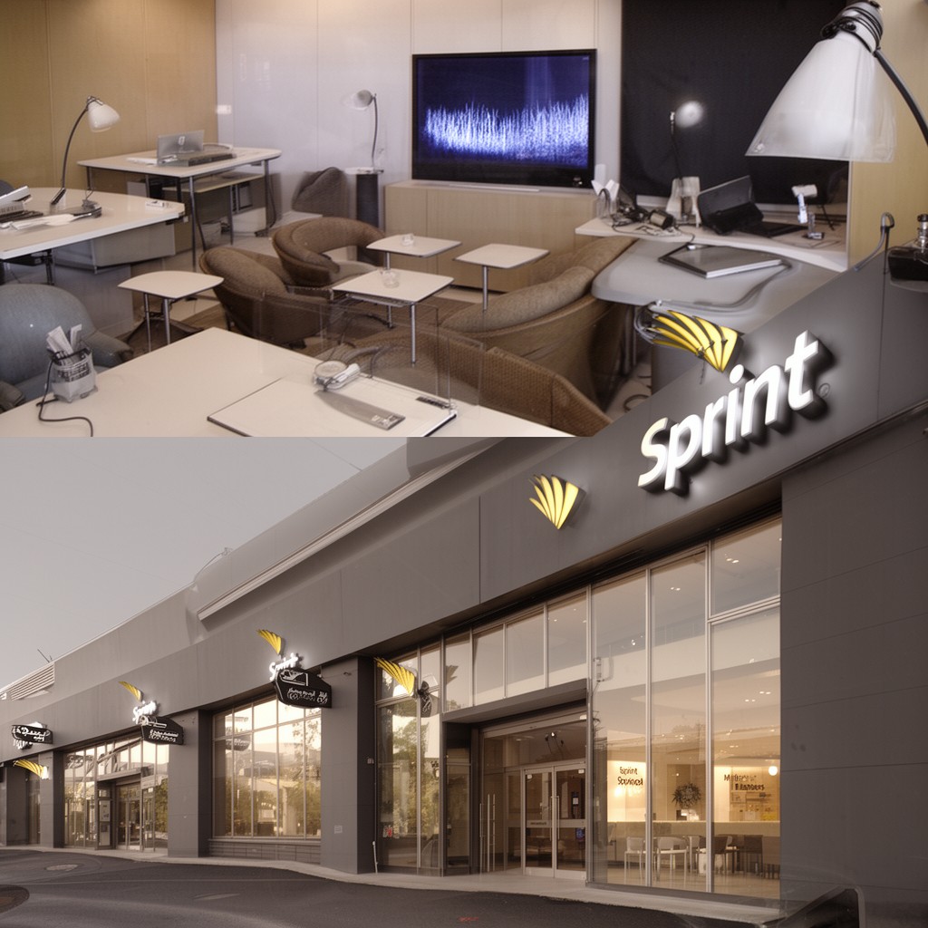 AI-generated illustration of Sprint Corporation