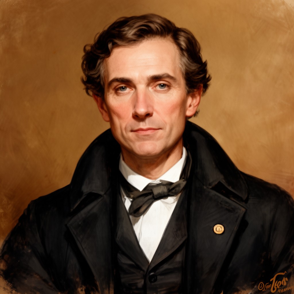 AI-generated illustration of Comte