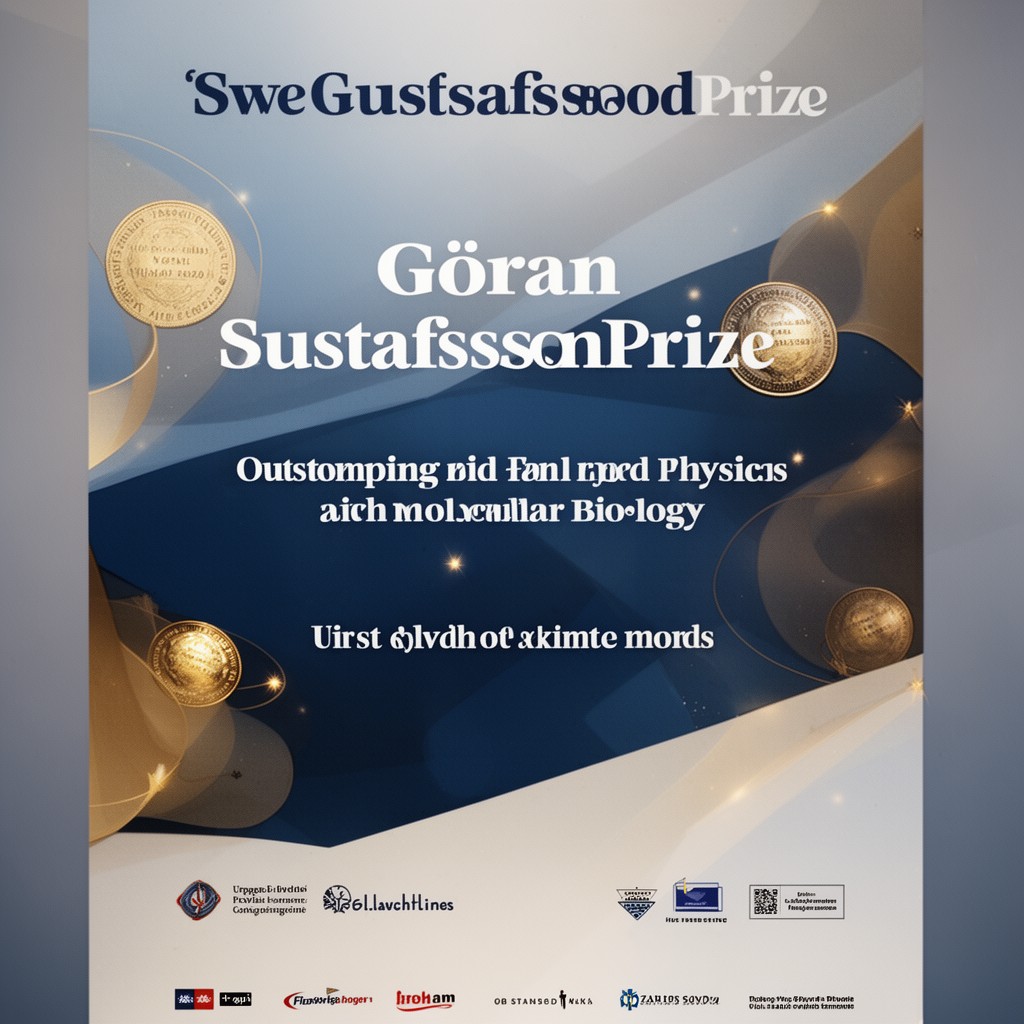 AI-generated illustration of Göran Gustafsson Prize