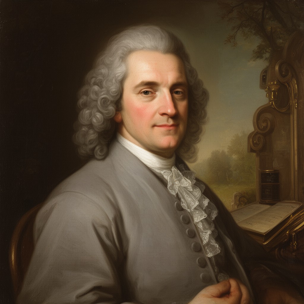 AI-generated illustration of Thomas Gray