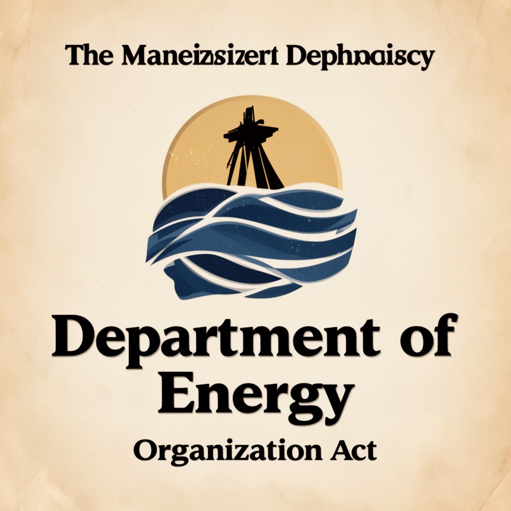 AI-generated illustration of Department of Energy Organization Act