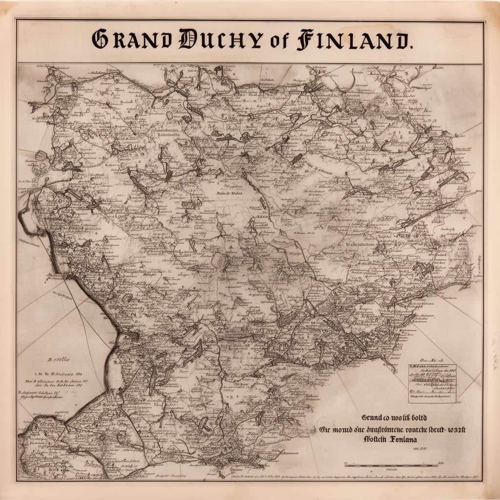 AI-generated illustration of Grand Duchy of Finland