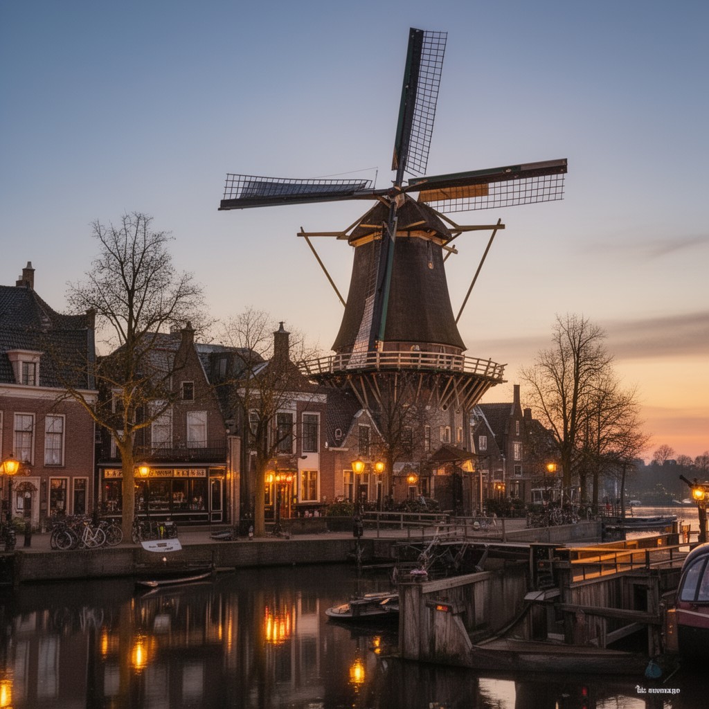 AI-generated illustration of Winschoten