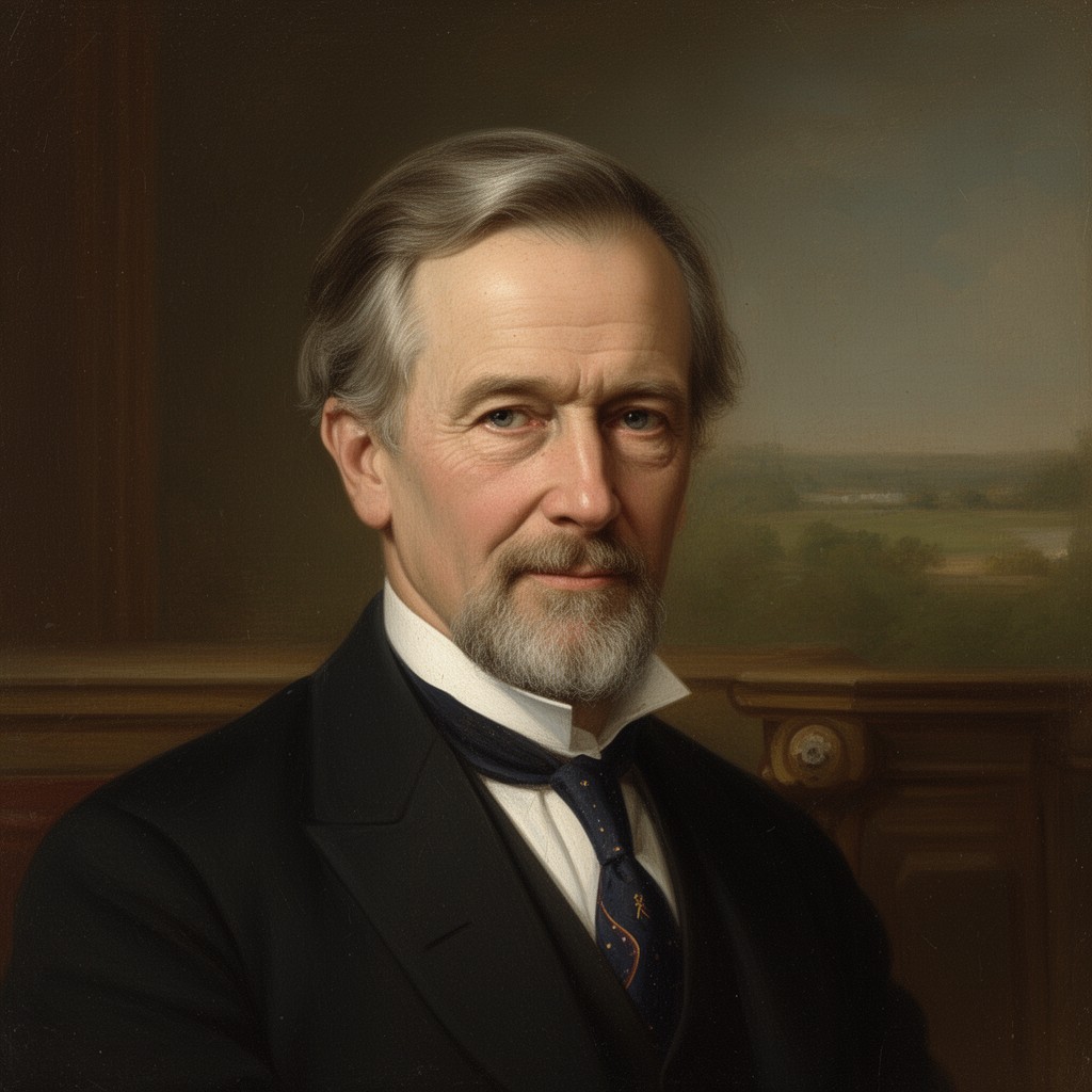 AI-generated illustration of Charles Smith Olden