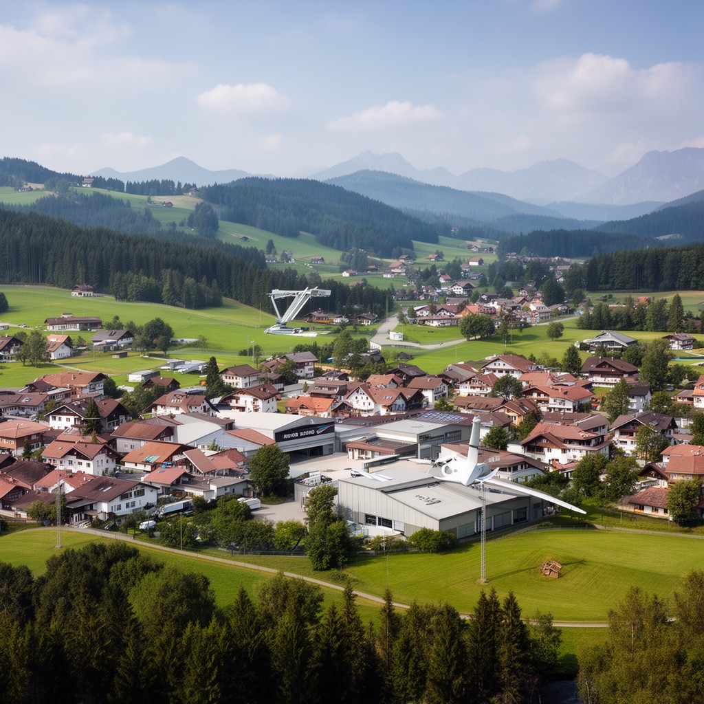 AI-generated illustration of Mattsies, Germany