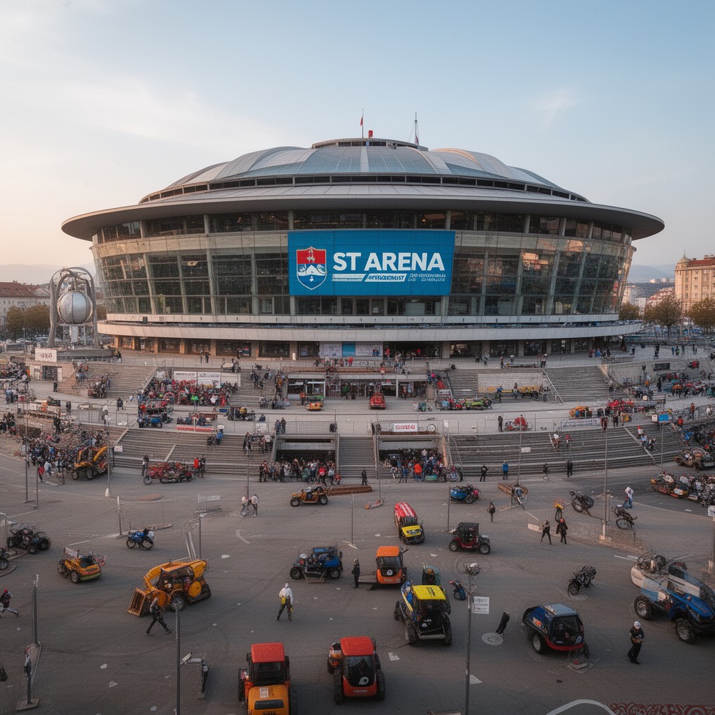 AI-generated illustration of ST Arena
