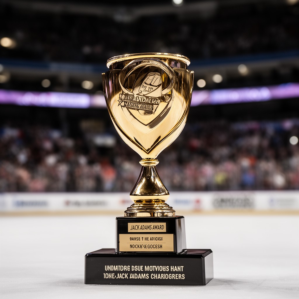 AI-generated illustration of Jack Adams Award