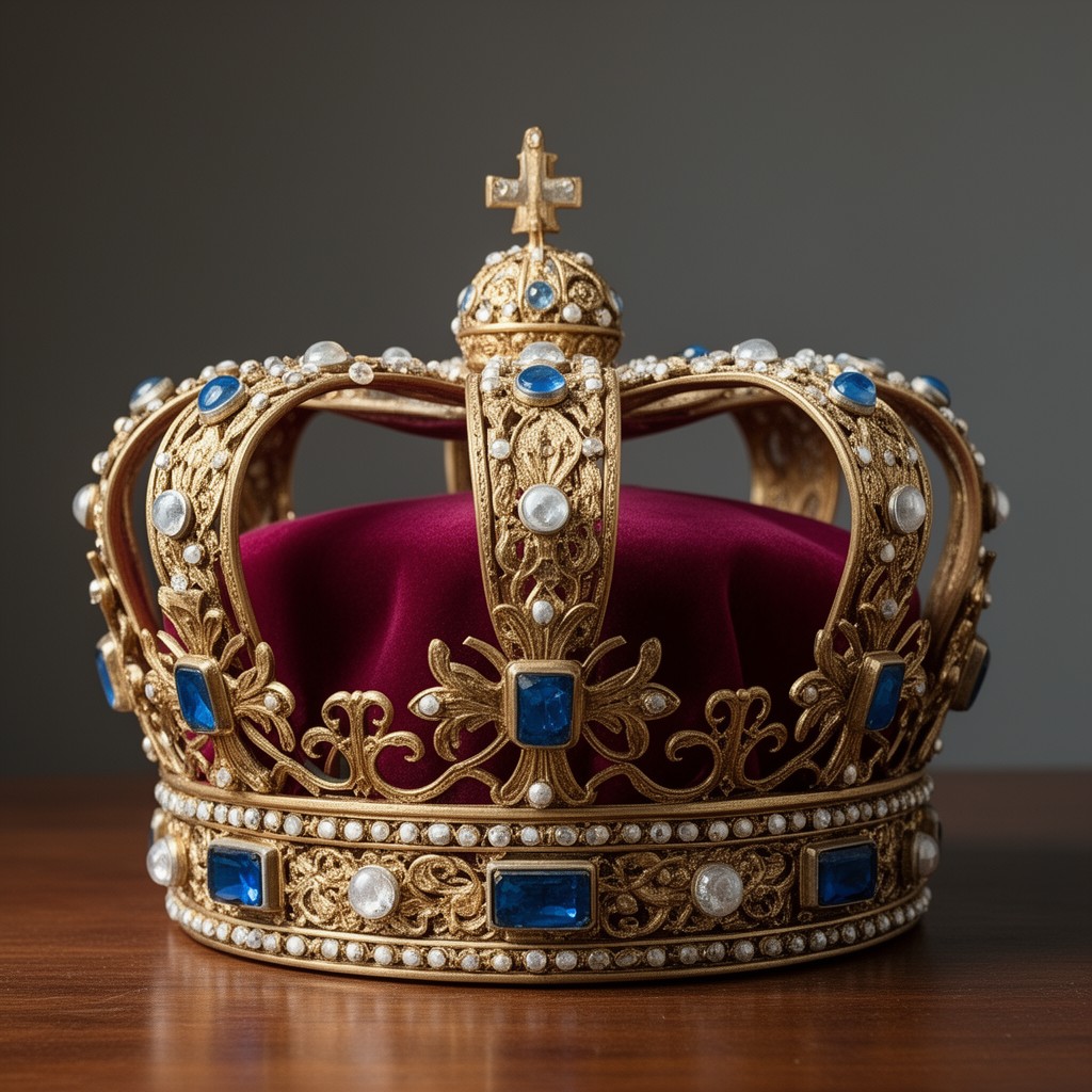 AI-generated illustration of Scottish crown
