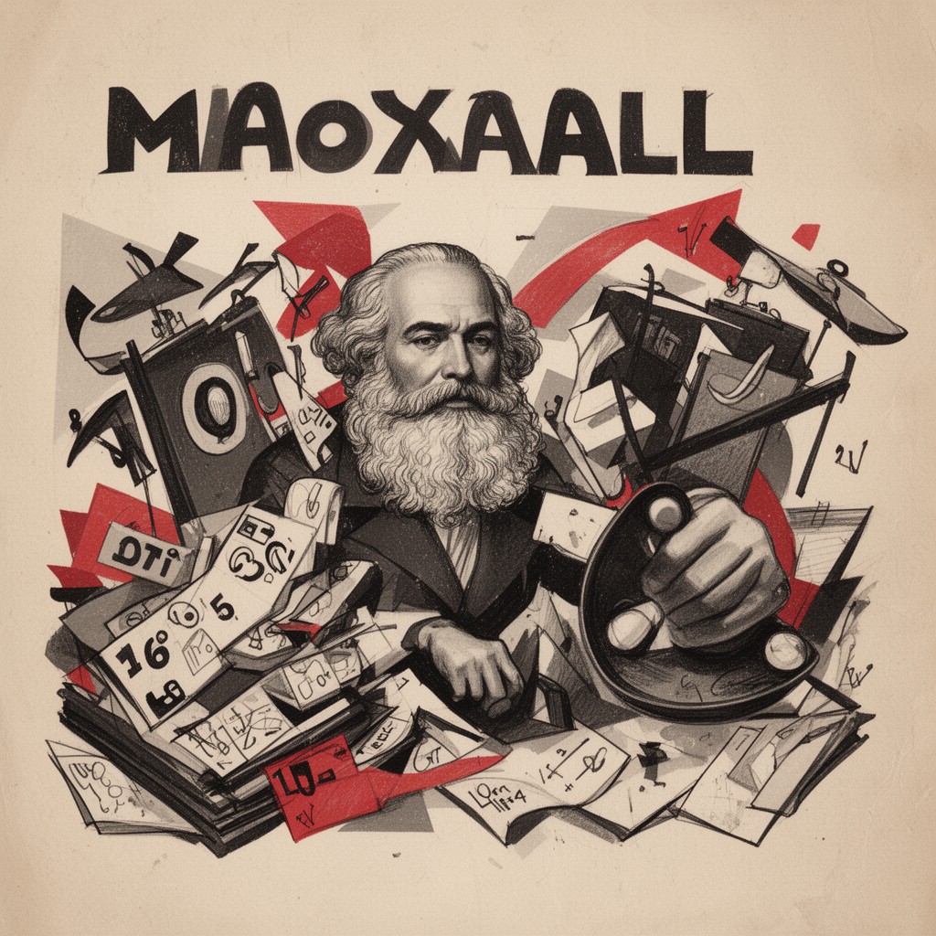 AI-generated illustration of Marxism