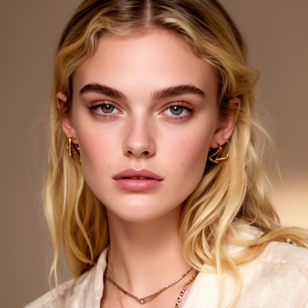 AI-generated illustration of Lily-Rose Depp