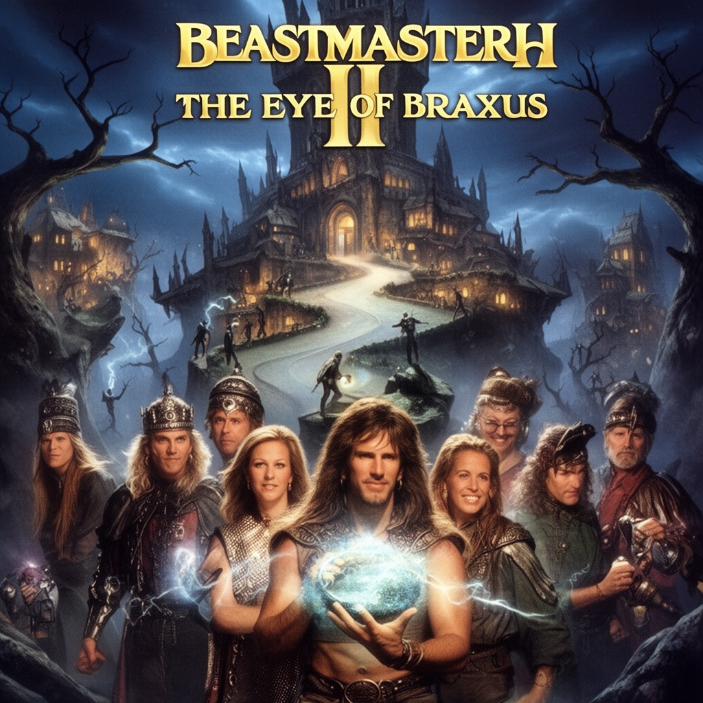 AI-generated illustration of Beastmaster III: The Eye of Braxus