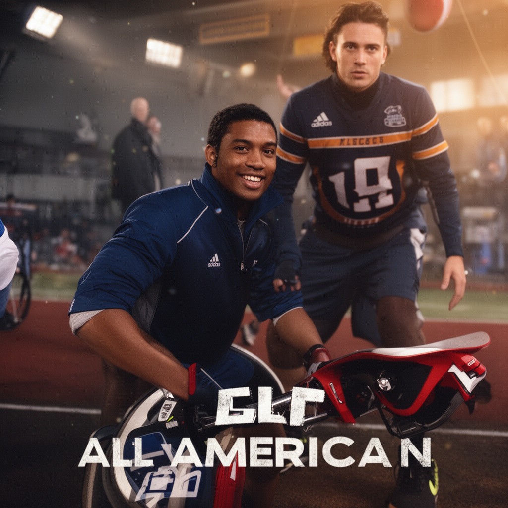 AI-generated illustration of All American