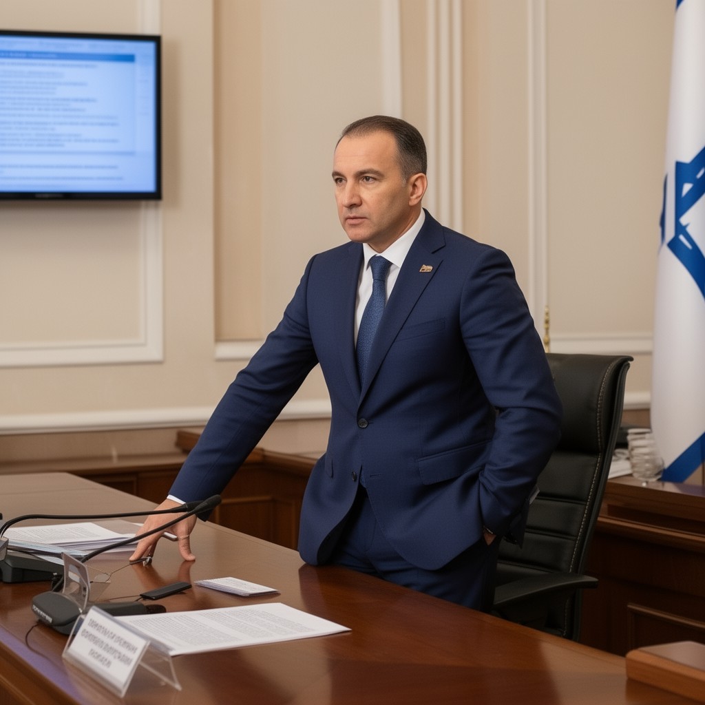 AI-generated illustration of Governor of the Jewish Autonomous Oblast
