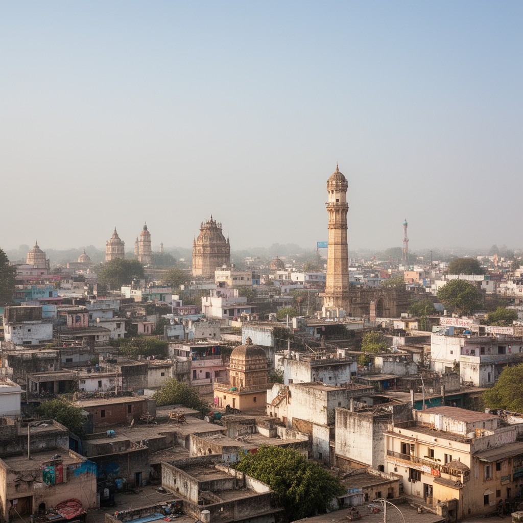 AI-generated illustration of Mandsaur