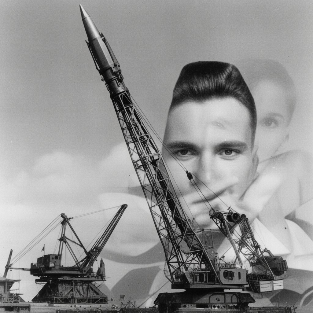 AI-generated illustration of Sergei Korolev
