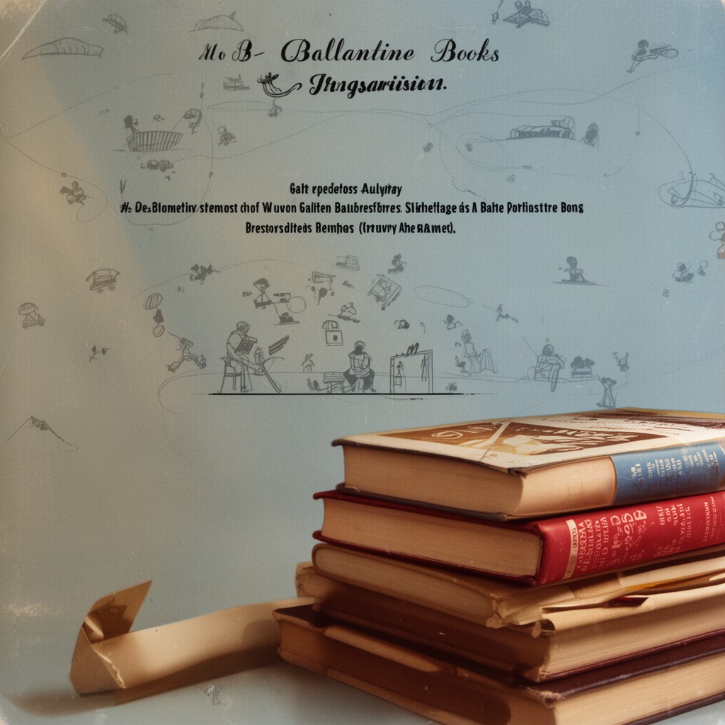 AI-generated illustration of Ballantine Books