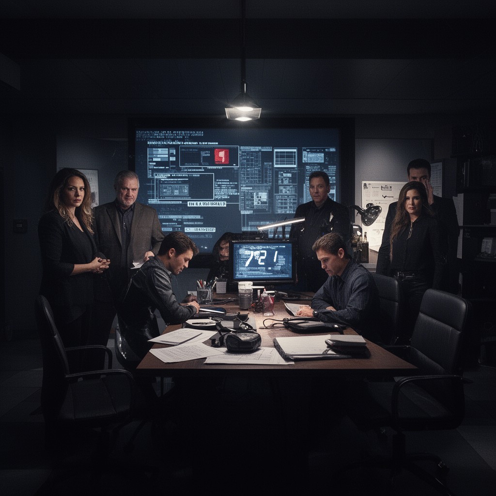 AI-generated illustration of 24 (TV series)