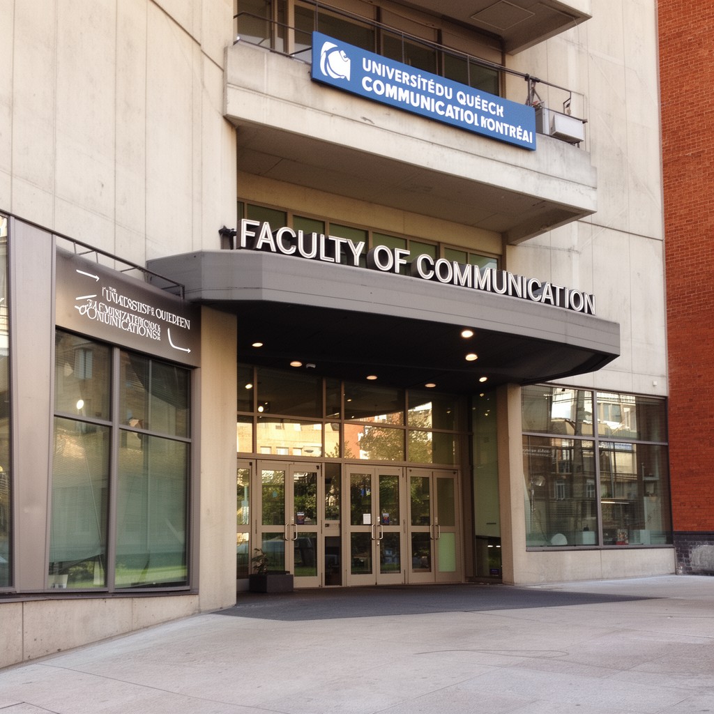 AI-generated illustration of Faculty of Communication