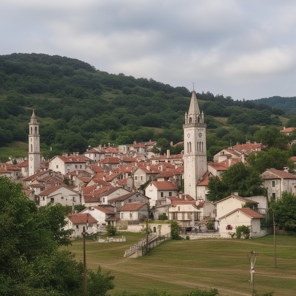 AI-generated illustration of Ružić