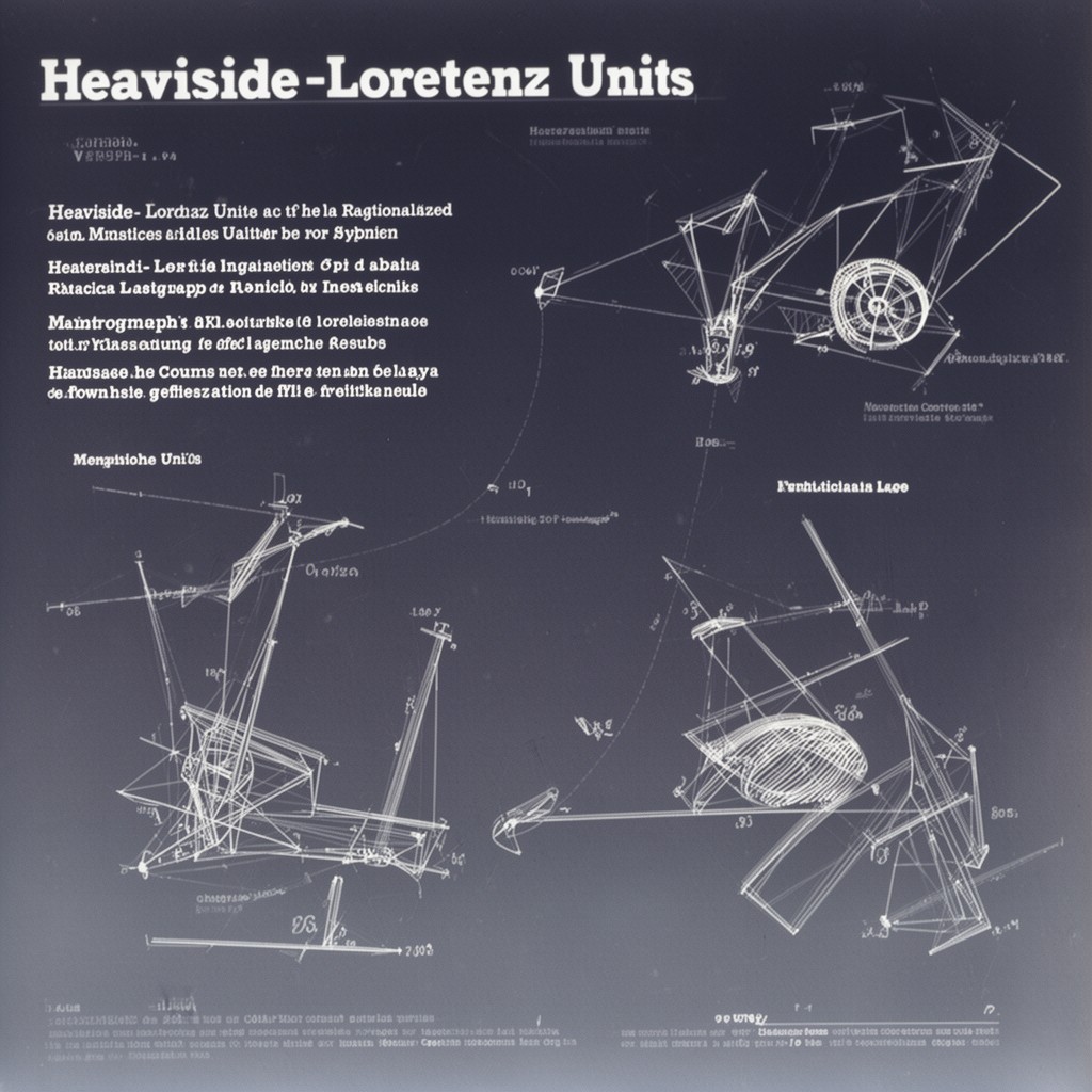 AI-generated illustration of Heaviside–Lorentz units