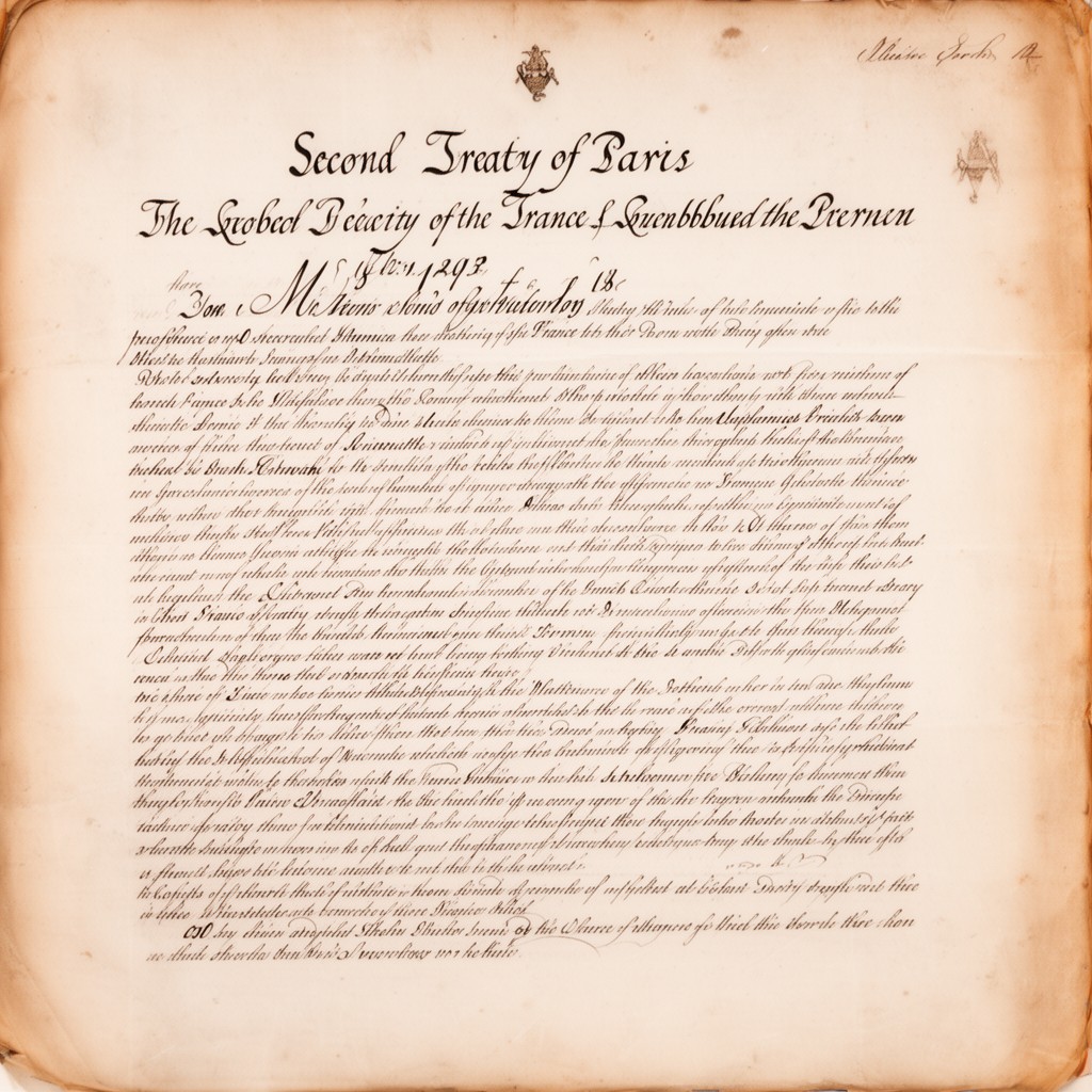 AI-generated illustration of Second Treaty of Paris