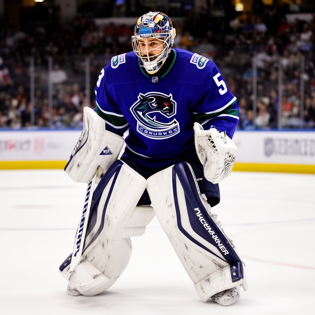 AI-generated illustration of Roberto Luongo