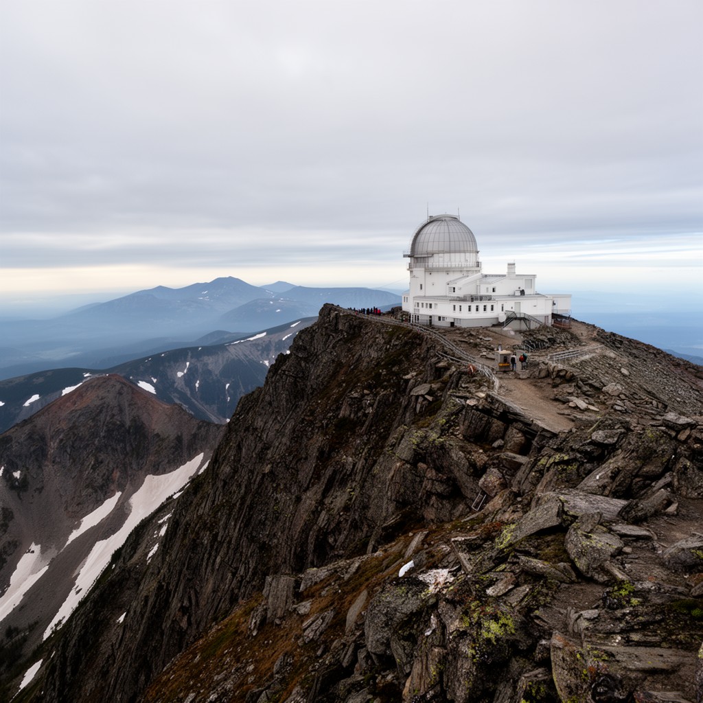 AI-generated illustration of Mount Washington
