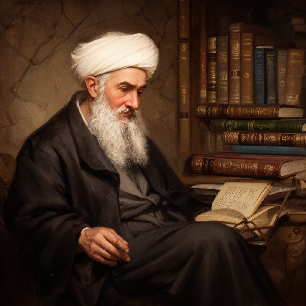 AI-generated illustration of Al-Tabari