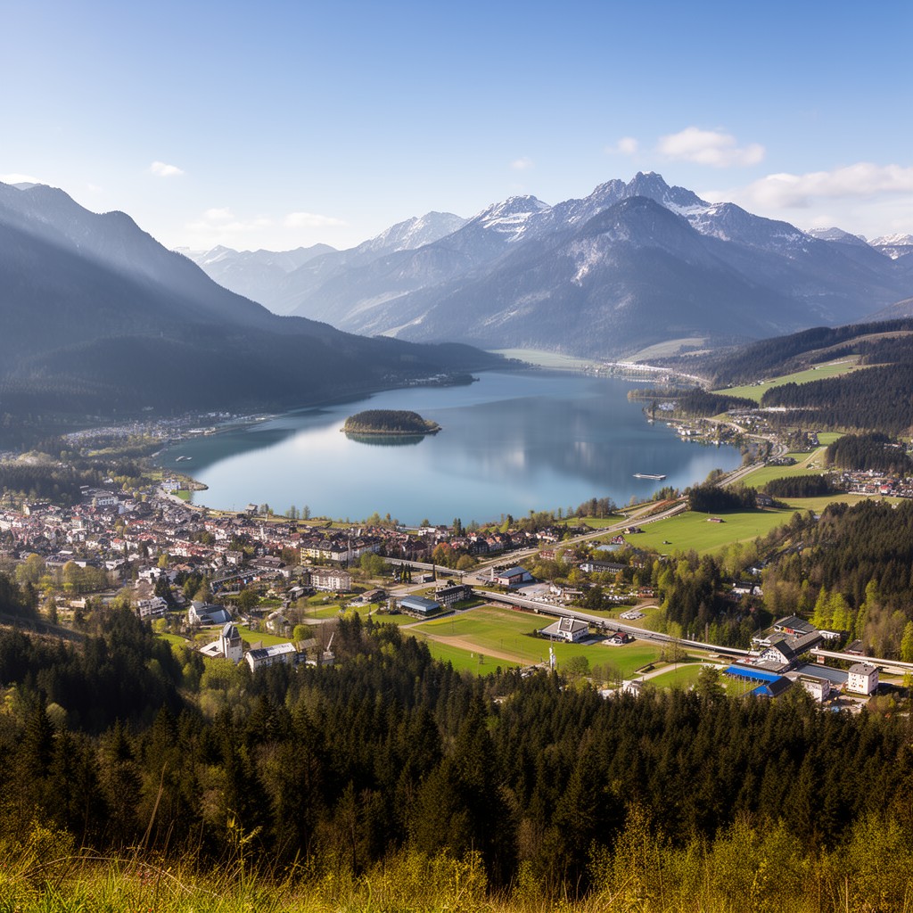 AI-generated illustration of Titisee-Neustadt