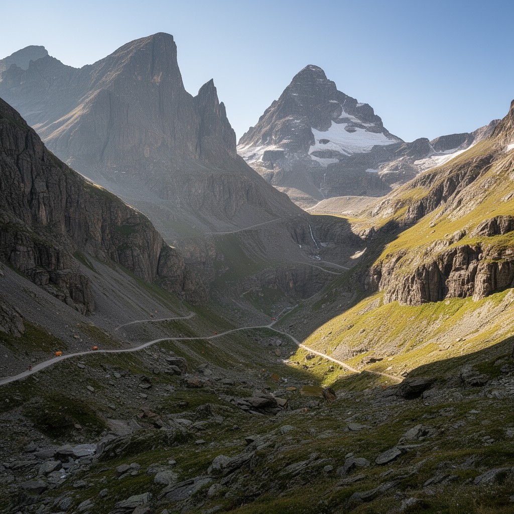 AI-generated illustration of Gemmi Pass