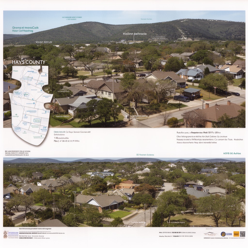 AI-generated illustration of Hays County