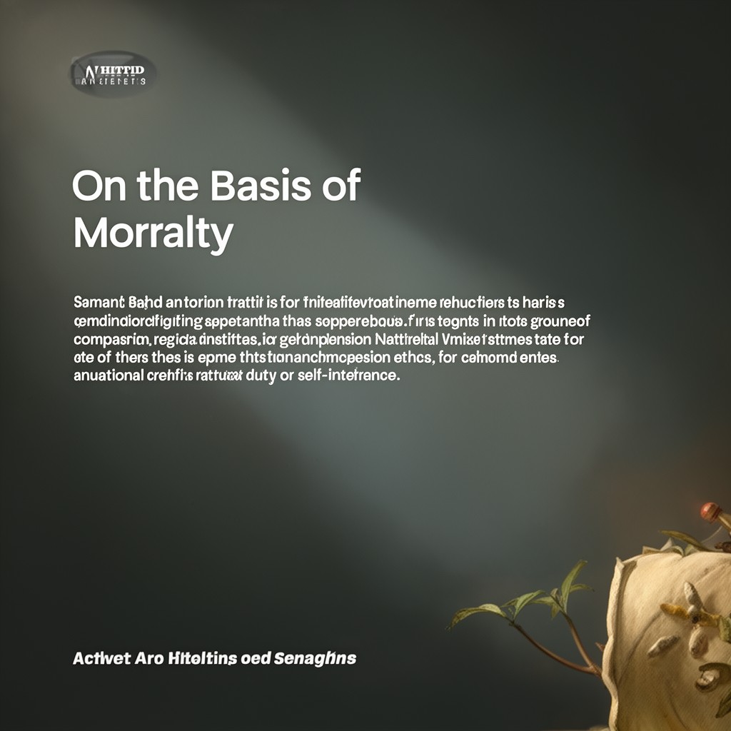 AI-generated illustration of On the Basis of Morality