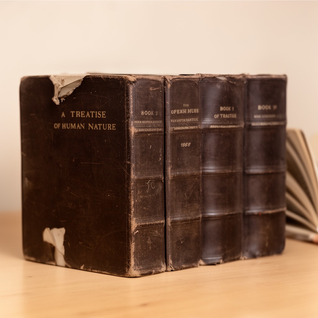 AI-generated illustration of Book 3 of A Treatise of Human Nature