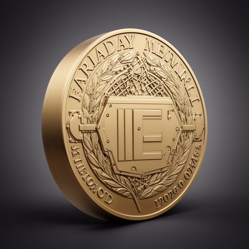 AI-generated illustration of IET Faraday Medal