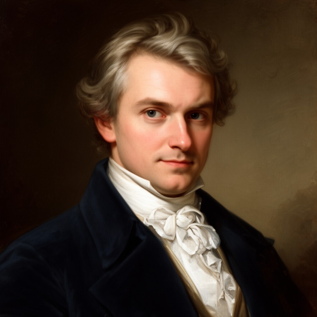 AI-generated illustration of John Adam
