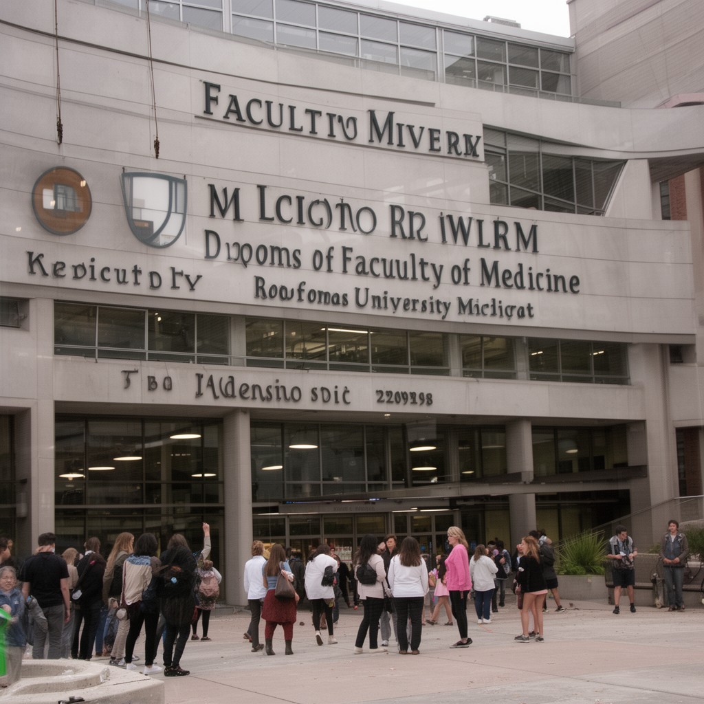 AI-generated illustration of Faculty of Medicine